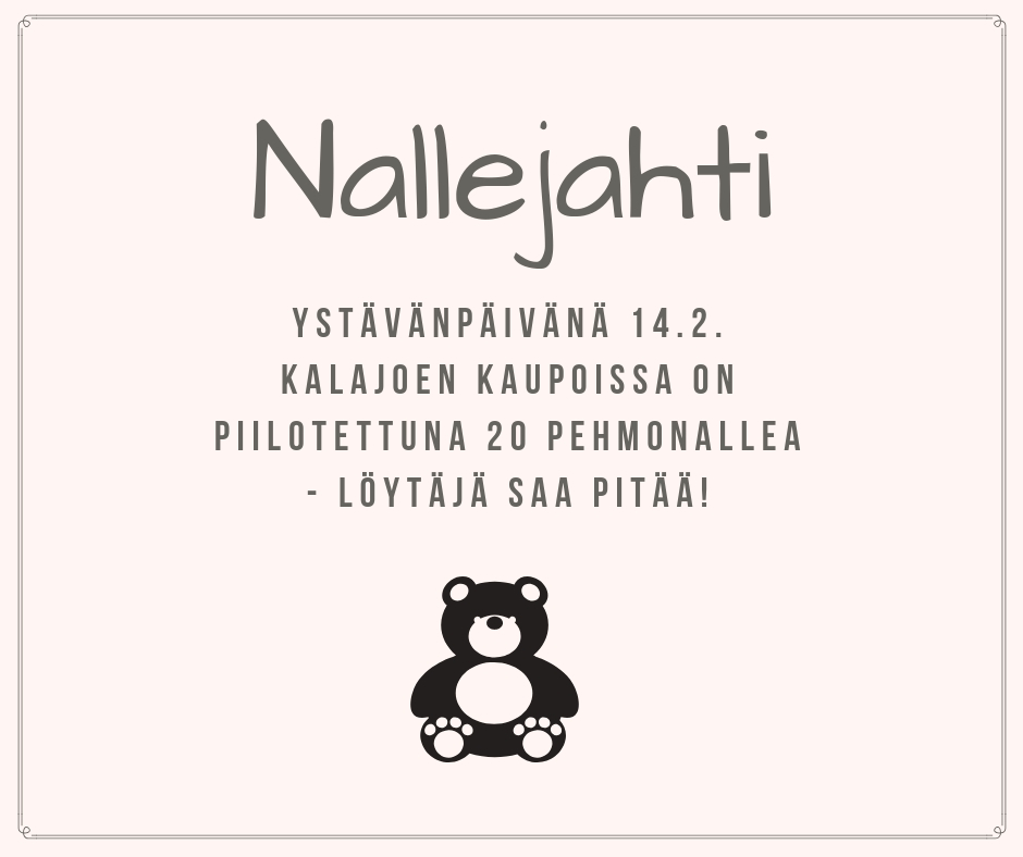 Ystävänpäivän nallejahti